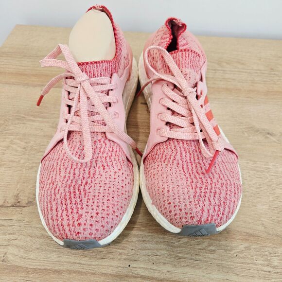 Adidas UltraBOOST X Running Shoes Womens Size 9 BB3436 Athletic Sneakers Pink - Picture 3 of 10